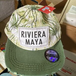 NWT Pier 27 Riviera Maya Beach Themed Hat